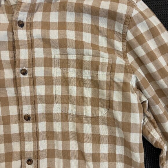 J.Crew Double Weave Gingham Shirt Men’s Medium Classic Fit (Men M) - Picture 3 of 8